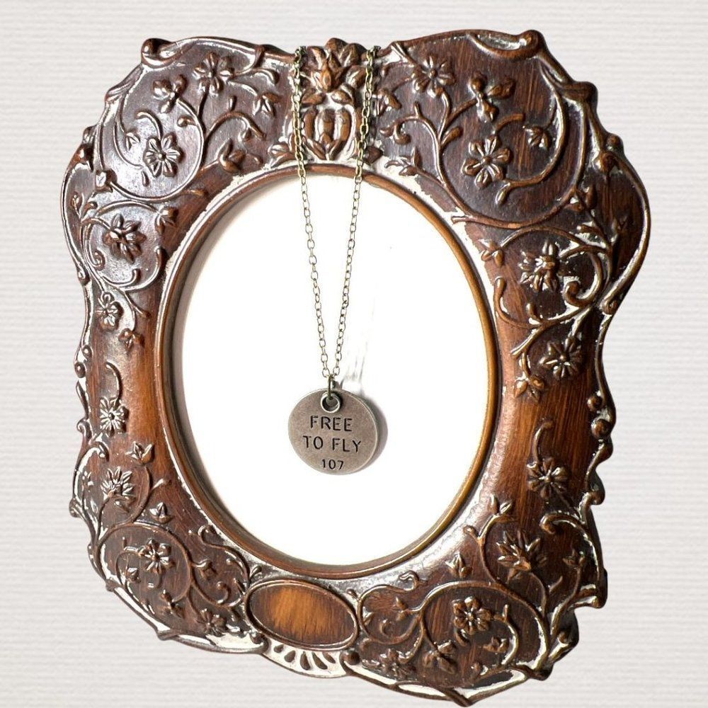 Free To Fly Token Necklace